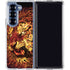 Fire Tiger by Tom Wood Galaxy Z Fold6 Clear Case