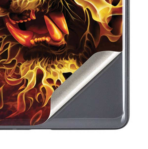 Fire Tiger by Tom Wood Google Pixel 7a Skin