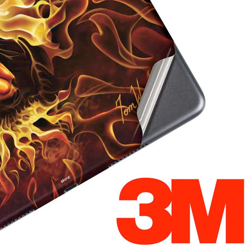Fire Tiger by Tom Wood iPad Skins