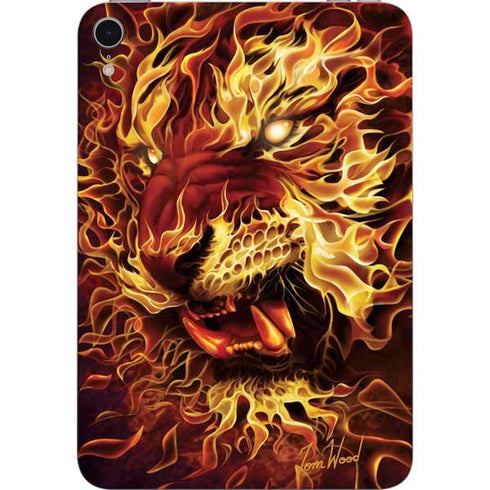 Fire Tiger by Tom Wood Apple iPad Mini Skin