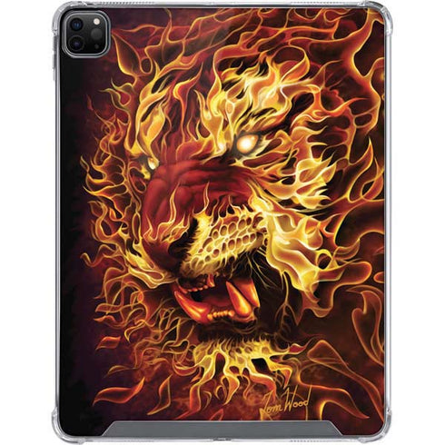 Fire Tiger by Tom Wood iPad Cases