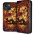 Fire Tiger by Tom Wood iPhone 15 Plus Folio Case