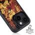 Fire Tiger by Tom Wood iPhone 15 Plus Kickstand Case