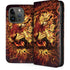 Fire Tiger by Tom Wood iPhone 15 Pro Folio Case
