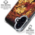 Fire Tiger by Tom Wood iPhone 16 Plus Clear Case