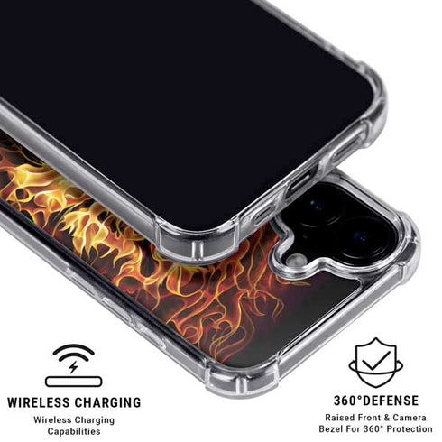 Fire Tiger by Tom Wood iPhone 16 Plus MagSafe Case
