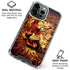 Fire Tiger by Tom Wood iPhone 16 Pro Max Clear Case