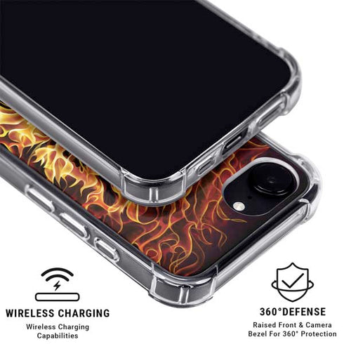Fire Tiger by Tom Wood iPhone 16e MagSafe Case