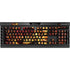 Fire Tiger by Tom Wood K95 RGB PLATINUM Mechanical Gaming Keyboard Skin