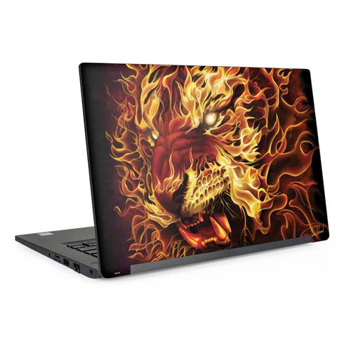 Fire Tiger by Tom Wood Dell Latitude Skin