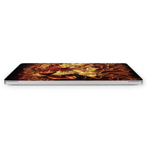Fire Tiger by Tom Wood Apple MacBook Pro 16-inch Skin