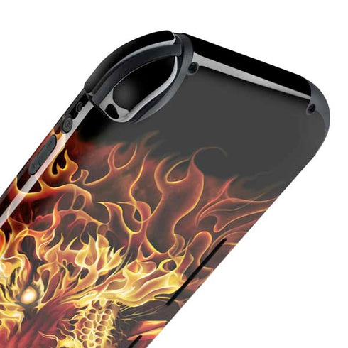 Fire Tiger by Tom Wood Nintendo Switch Lite Skin