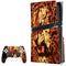 Fire Tiger by Tom Wood PS5 Pro Disk Bundle Skin