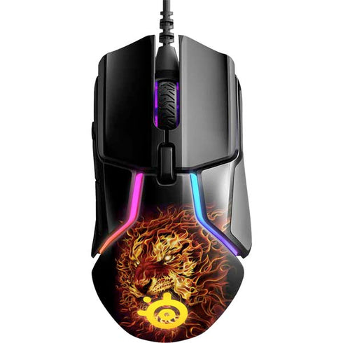Fire Tiger by Tom Wood SteelSeries Rival 600 Gaming Mouse Skin