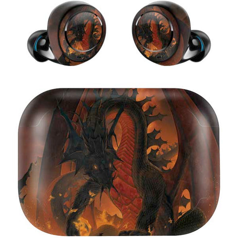 Fireball Dragon by Vincent Hie Amazon Echo Buds Skin
