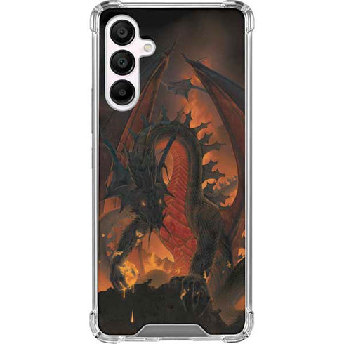 Fireball Dragon by Vincent Hie Galaxy A16 5G Clear Case