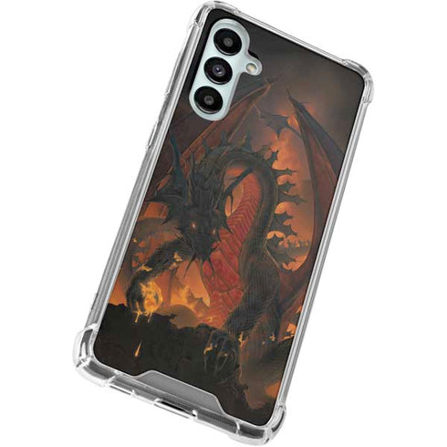 Fireball Dragon by Vincent Hie Galaxy A16 5G Clear Case