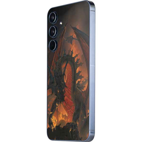Fireball Dragon by Vincent Hie Galaxy A35 5G Skin