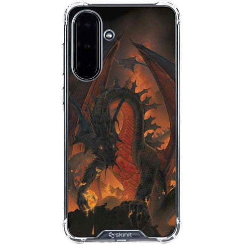 Fireball Dragon by Vincent Hie Galaxy A36 5G Clear Case