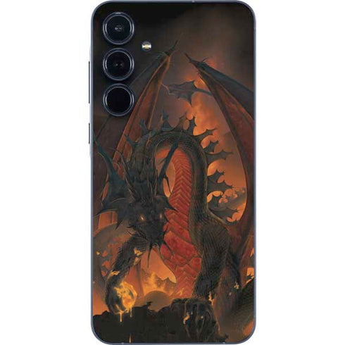 Fireball Dragon by Vincent Hie Galaxy A36 5G Skin