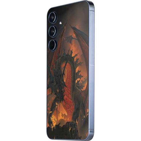 Fireball Dragon by Vincent Hie Galaxy A36 5G Skin