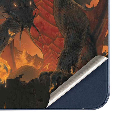 Fireball Dragon by Vincent Hie Galaxy A36 5G Skin