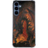 Fireball Dragon by Vincent Hie Galaxy A55 5G Clear Case