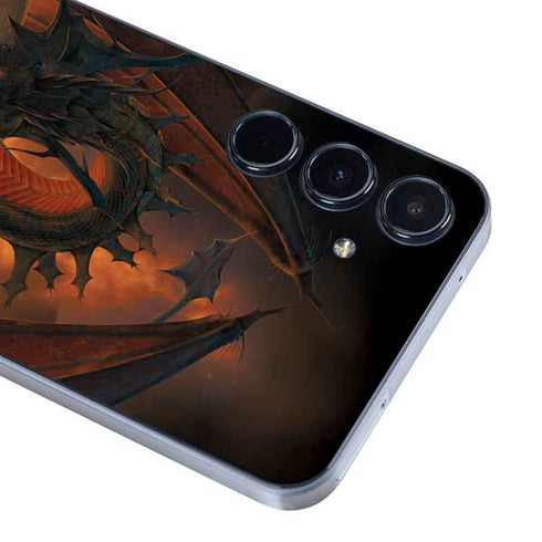 Fireball Dragon by Vincent Hie Galaxy A55 5G Skin