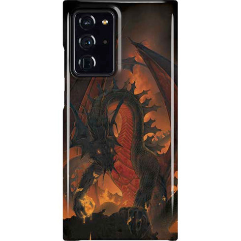 Fireball Dragon by Vincent Hie Galaxy Cases