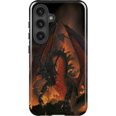 Fireball Dragon by Vincent Hie Galaxy S25 Impact Case