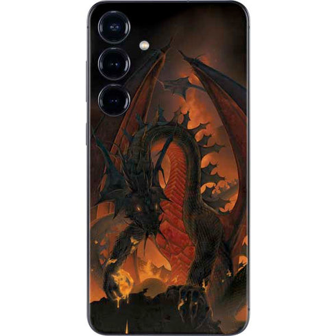 Fireball Dragon by Vincent Hie Galaxy S24 Plus Skin