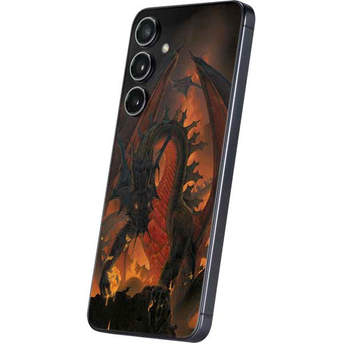 Fireball Dragon by Vincent Hie Galaxy S24 Plus Skin
