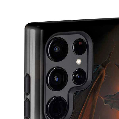 Fireball Dragon by Vincent Hie Galaxy S25 Ultra Impact Case