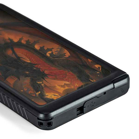 Fireball Dragon by Vincent Hie Galaxy S24 Ultra Waterproof Case