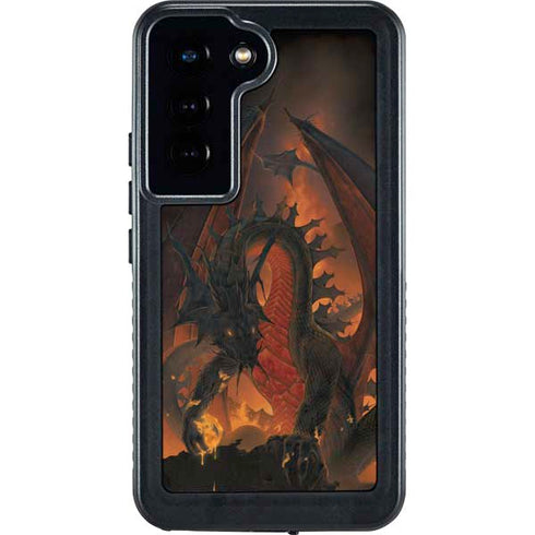 Fireball Dragon by Vincent Hie Galaxy S24 Waterproof Case