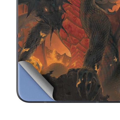 Fireball Dragon by Vincent Hie Galaxy Z Fold5 5G Skin