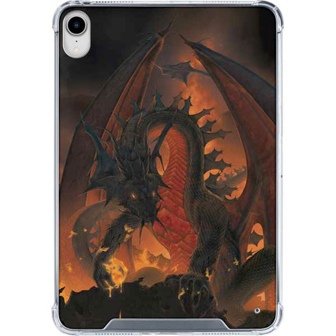 Fireball Dragon by Vincent Hie iPad 11th Gen (2025) Clear Case