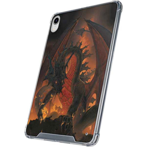 Fireball Dragon by Vincent Hie iPad 11th Gen (2025) Clear Case