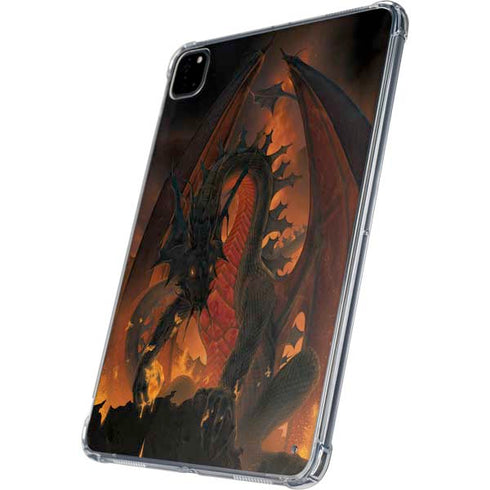Fireball Dragon by Vincent Hie iPad Pro 11in (2024) Clear Case