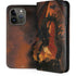 Fireball Dragon by Vincent Hie iPhone 15 Pro Folio Case