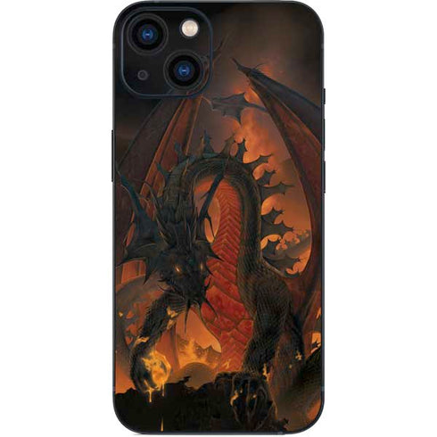 Fireball Dragon by Vincent Hie iPhone 15 Skin