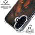 Fireball Dragon by Vincent Hie iPhone 16 Plus Clear Case
