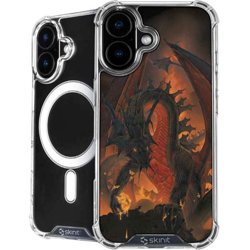 Fireball Dragon by Vincent Hie iPhone 16 Plus MagSafe Case