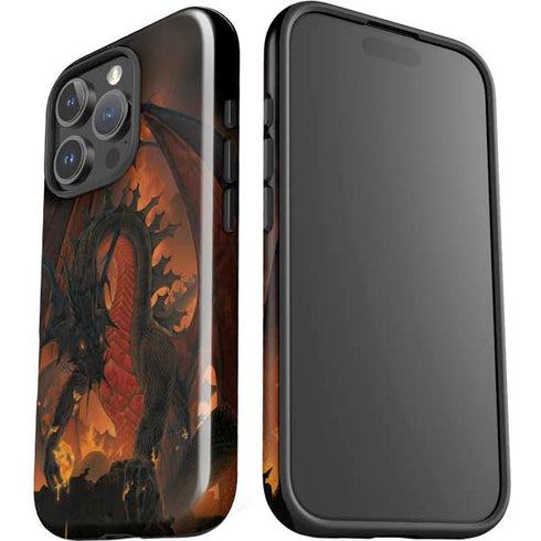 Fireball Dragon by Vincent Hie iPhone 16 Pro Max Impact Case