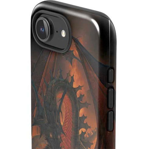 Fireball Dragon by Vincent Hie iPhone 16e Impact Case