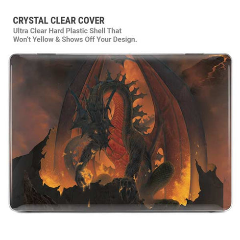 Fireball Dragon by Vincent Hie MacBook Pro 14in (2021-24) Case plus Skin