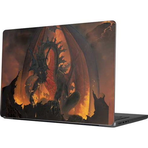 Fireball Dragon by Vincent Hie Apple MacBook Pro 14-inch Skin