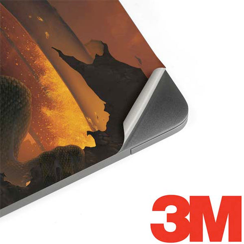 Fireball Dragon by Vincent Hie MacBook Skins