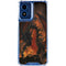 Fireball Dragon by Vincent Hie Moto G 5G (2024) Clear Case