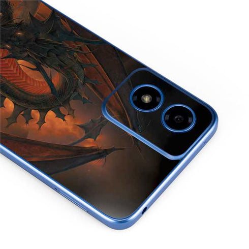 Fireball Dragon by Vincent Hie Moto G Play 4G (2024) Skin